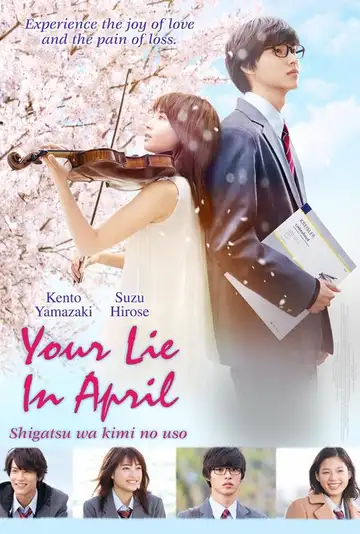 Your Lie in April veroTV Online • Pelicula Completa