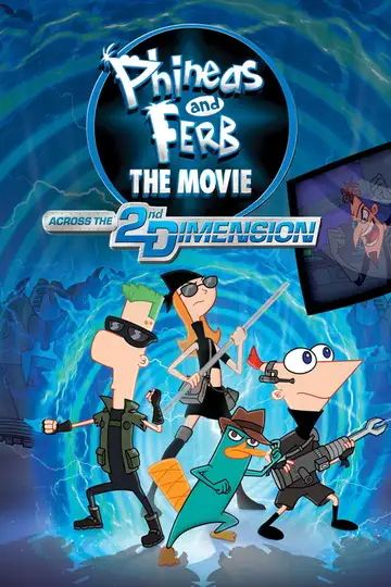 Phineas y Ferb: A través de la 2ª dimensión veroTV Online • Pelicula Completa
