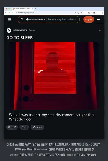Go to Sleep
