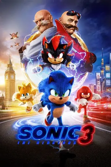 Ver Sonic 3: La película película completa online en español
