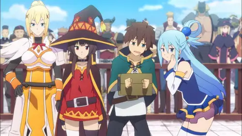 KONOSUBA. Un Mundo Maravilloso. Temporada 2 Episodios 1 • Sub Español
