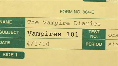 Crónicas vampíricas Temporada 0 Episodios 9 • Sub Español