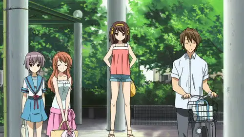 La melancolía de Haruhi Suzumiya Temporada 1 Episodios 16 • Sub Español