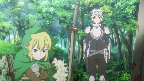 Dungeon ni Deai wo Motomeru no wa Machigatteiru Darou ka S1E12 • Oglądaj Online