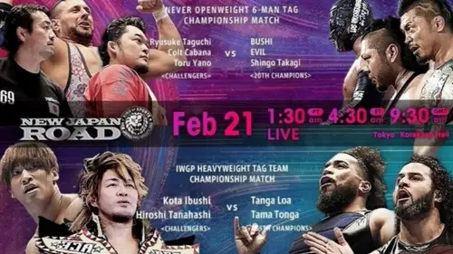 New Japan Pro Wrestling Temporada 49 Episodios 21 • Sub Español